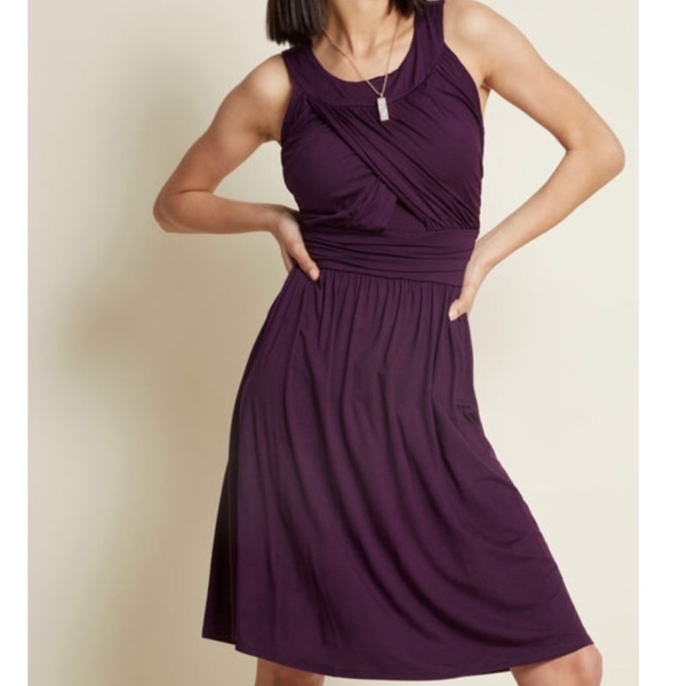 ModCloth Gilli Purple Dress